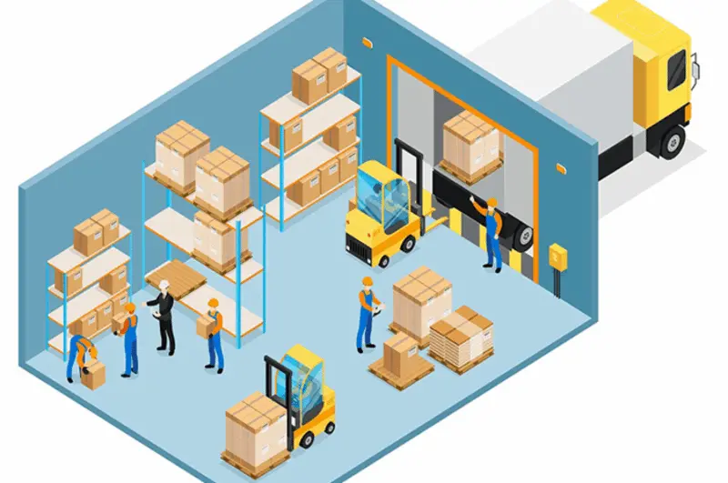 برنامج مخازن بسيط